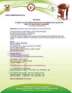 curso taller teoricopractico de tratamiento del dolor por medio de