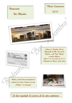 Se han respetado los precios de los a&ntilde;os anteriores . . .