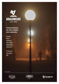 Programa completo Aragón Negro(documento pdf)