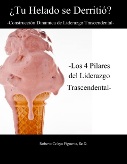 &iquest;Tu Helado se Derriti&oacute;?