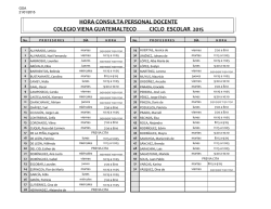 hora consulta personal docente colegio viena guatemalteco ciclo