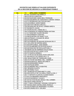 en la seccion de archivo a la brevedad posible docentes que deben
