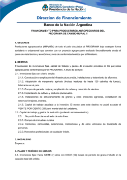 BNA Cambio rural