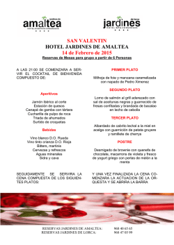 Más información - Hotel Jardines de Lorca