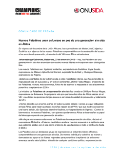 Nuevos Paladines unen esfuerzos en pos de una