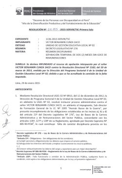 Presidencia Autoridad Nadanal