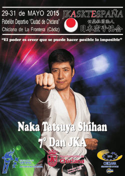 29-31 de MAYO 2015 MSKTESPA&Ntilde;A