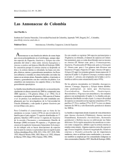 Annonacea Colombia