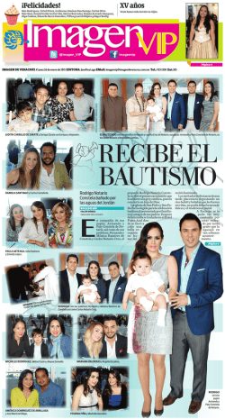 &iexcl;Felicidades! XV a&ntilde;os - Agencia Imagen del Golfo