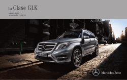 Descargar lista de precios del GLK (PDF) - Mercedes