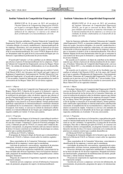 Institut Valenci&agrave; de Competitivitat