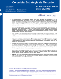 Informe económico diario