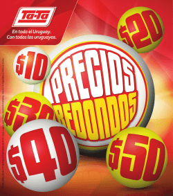 Ofertas v&aacute;lidas desde el 27 de Enero al 8 de Febrero de 2015