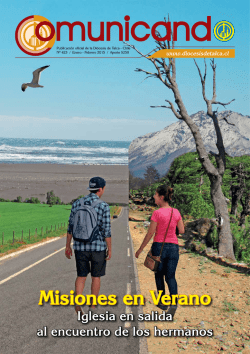 Misiones en Verano - Diócesis de Talca