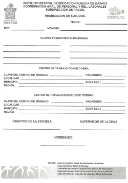 Formato de Reubicacion del Sueldos - ceba-cedex