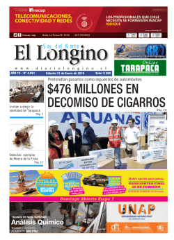 Crónica - DiarioLongino.cl