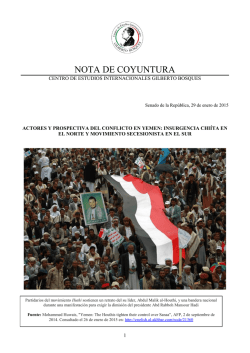 nota de coyuntura - Centro de Estudios Internacionales &ldquo;Gilberto