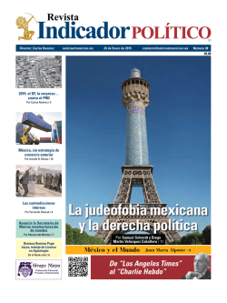 Revista Indicador Político 26 de Enero de 2015