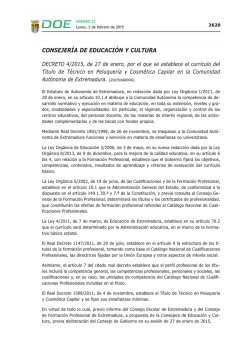 DOE 2011 - Nº 238.qxd - Diario Oficial de Extremadura