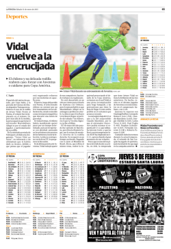 Vidal vuelve a la encrucijada