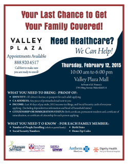 Your Last Chance to Get Your Family Covered!
