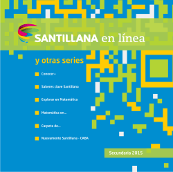 Secundaria - Santillana