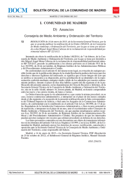 D) Anuncios - Sede Electr&oacute;nica del Boletin Oficial de la Comunidad