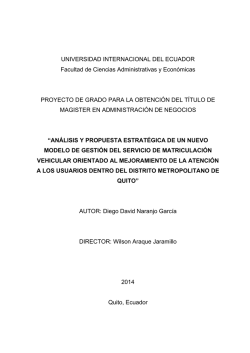 UNIVERSIDAD INTERNACIONAL DEL ECUADOR