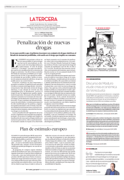 Penalizaci&oacute;n de nuevas drogas