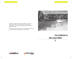 La cámara de escribir