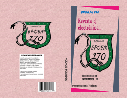 Revista :) electr&oacute;nica