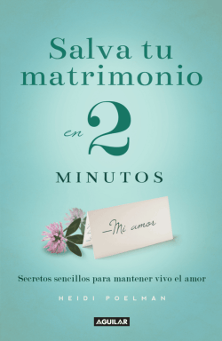 Salva tu matrimonio en 2 minutos
