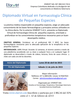 Diplomado Virtual en Farmacolog&iacute;a Cl&iacute;nica de