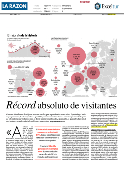Récord absoluto de visitantes