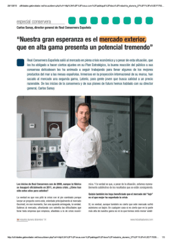 Revista Industria Atunera Diciembre 2014 Entrevista RCE.
