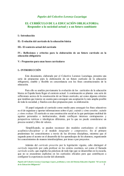 curriculo Enero 2015_1 - Colectivo Lorenzo Luzuriaga