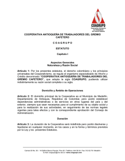 Estatuto - Coagrupo