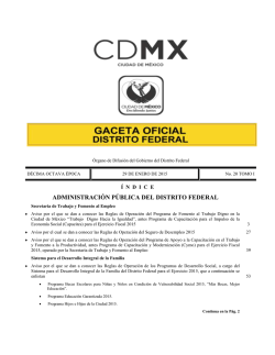 Aviso por el que se da a conocer las Reglas de Operaci&oacute;n del