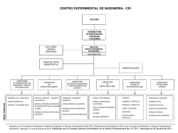 Organigrama del Centro Experimental de Ingeniería (CEI) (PDF, 208