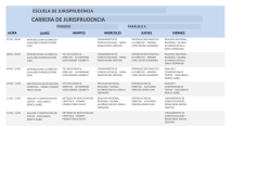 CARRERA DE JURISPRUDENCIA