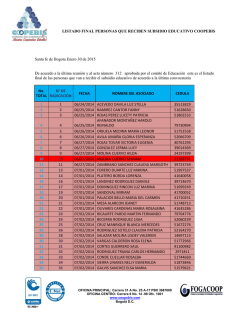LISTADO FINAL PERSONAS QUE RECIBEN SUBSIDIO