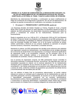 adenda 01 modifica documentos del proceso