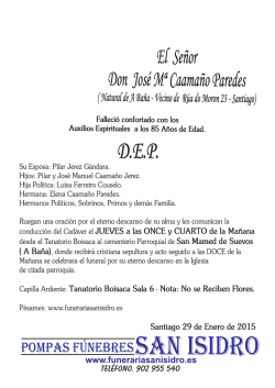 Jose Mar&iacute;a Caama&ntilde;o Paredes - 29-1