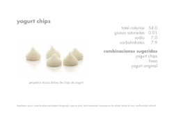 yogurt chips