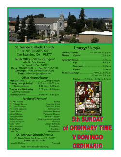 St. Leander Catholic Church - E