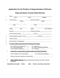 Application in pdf - Virginia Association of School Superintendents