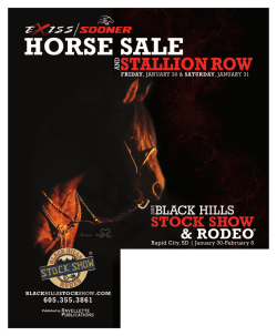 2015 BHSS Horse Catalog_SectionA