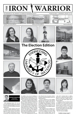 The Election Edition - The Iron Warrior