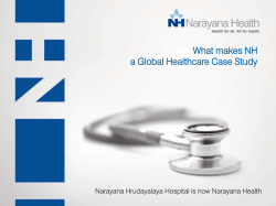 What makes NH a Global Healthcare Case Study