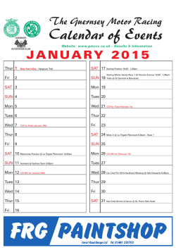 Club Calendar 2015 PDF
